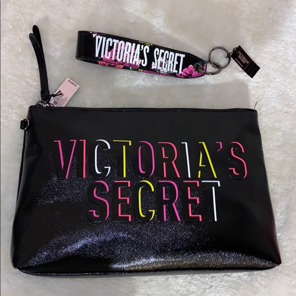 Victoria’s Secret Clutch and Wrist Keychain